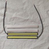 SET 2 BUCATI BANDA LED LUMINI DE ZI COB ALB RECE