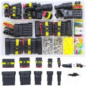 SET 240 CONECTORI AUTO IMPERMEABILI  1.2.3.4 PINI