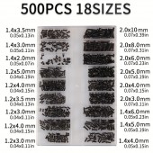 SET 500 SURUBURI 18 DIMENSIUNI DIFERITE