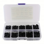 SET KIT 500 SURUBURI NEGRE M2 M2.5 M3