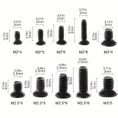 SET KIT 500 SURUBURI NEGRE M2 M2.5 M3