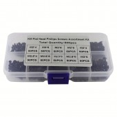 SET KIT 500 SURUBURI NEGRE M2 M2.5 M3