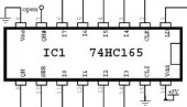 SN74HC165N CIRCUIT ASINCRON PARALEL
