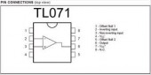 TL071CP AMPLIFICATOR OPERATIONAL